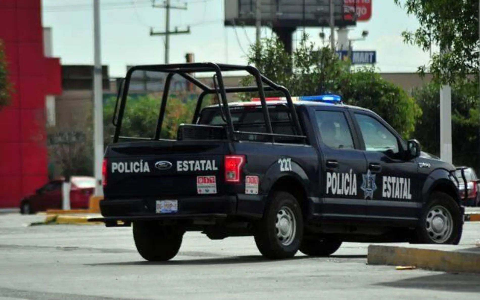 Patrulla de la policía estatal de Durango